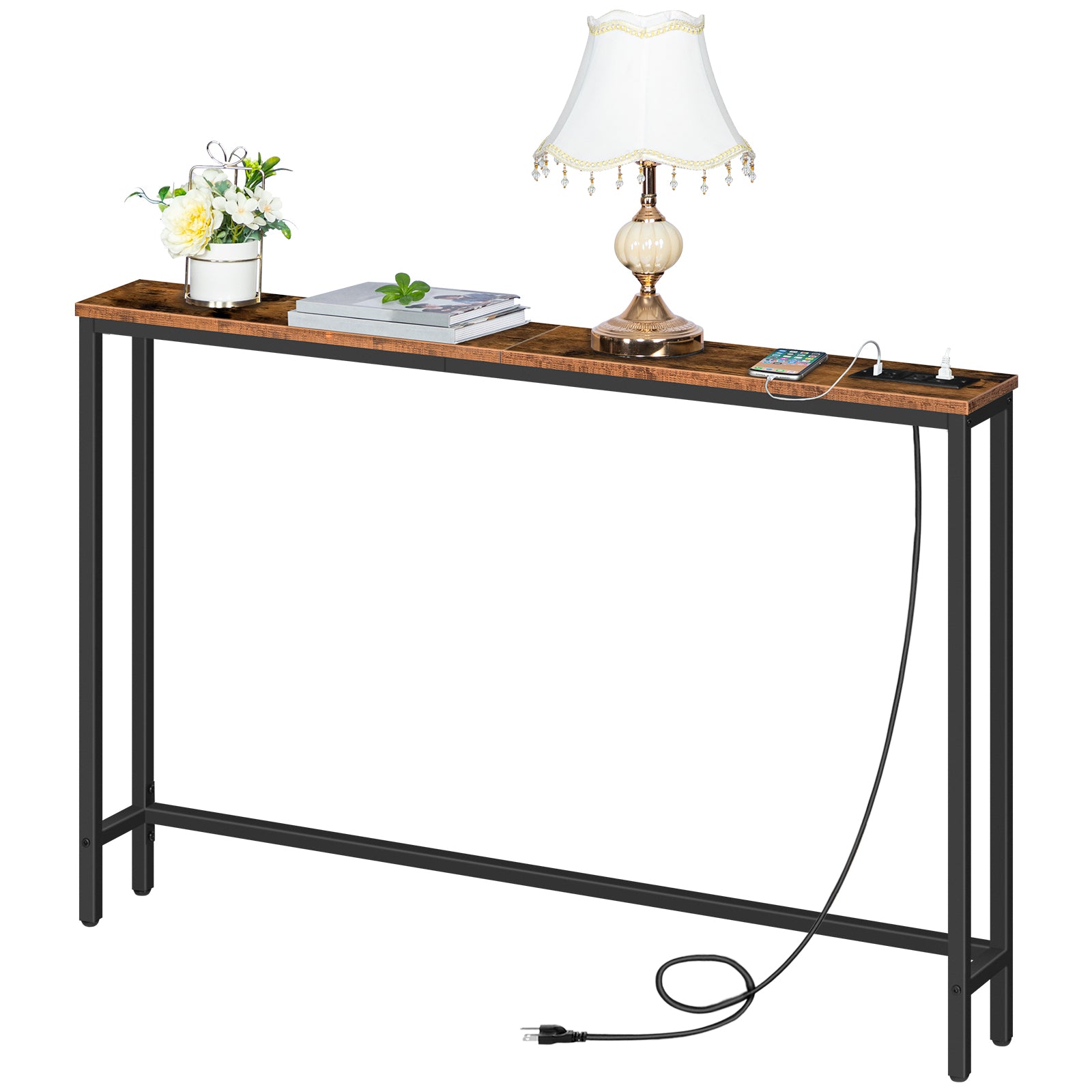 HOOBRO BF15XG01 47.2 Inch Narrow Console Table